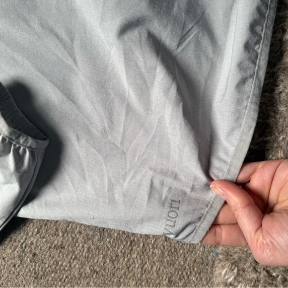 Vuori Light Gray Hooded Windbreaker - Picture 9 of 10